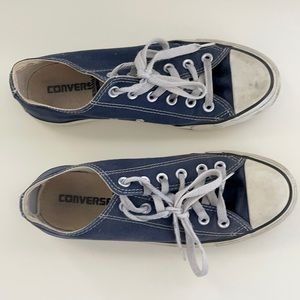 Navy Blue Converse